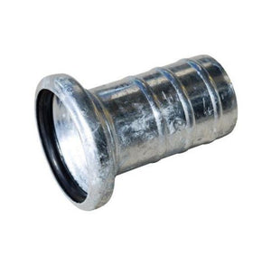 B7 - Galvanised Steel Female Coupling with Hose Tail and Seal